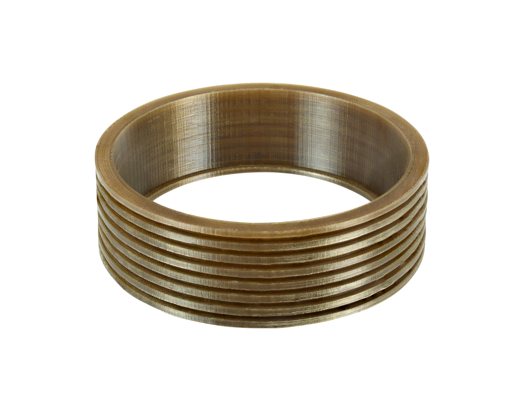 PEEK 3D printed part, a high-performance FFF material for medical and industrial use